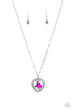 Sweethearts Stroll - Multi Necklace - Paparazzi Accessories Necklace Bedazzle Me Pretty Mobile Fashion Boutique