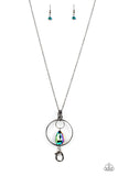 Swinging Shimmer - Multi Lanyard - Paparazzi Accessories Lanyard Bedazzle Me Pretty Mobile Fashion Boutique