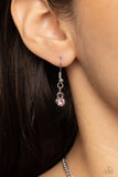 Tabloid Treasure - Pink Necklace - Paparazzi Accessories Necklace Bedazzle Me Pretty Mobile Fashion Boutique