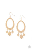 Taboo Trinket - Gold Earrings - Paparazzi Accessories Earrings Bedazzle Me Pretty Mobile Fashion Boutique