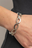 Tailored Twinkle - Brown Bracelet - Paparazzi Accessories Bracelet Bedazzle Me Pretty Mobile Fashion Boutique