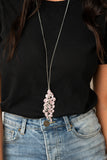 Take a Final BOUGH - Pink Necklace - Paparazzi Accessories Necklace Bedazzle Me Pretty Mobile Fashion Boutique