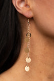 Take A Good Look - Gold Earrings - Paparazzi Accessories Earrings Bedazzle Me Pretty Mobile Fashion Boutique