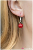 Take My Breath Away - Red Necklace - Paparazzi Accessories Necklace Bedazzle Me Pretty Mobile Fashion Boutique