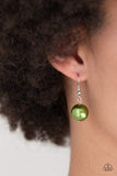 Take Note - Green Necklace - Paparazzi Accessories Necklace Bedazzle Me Pretty Mobile Fashion Boutique