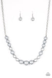 Take Note - Silver Necklace - Paparazzi Accessories Necklace Bedazzle Me Pretty Mobile Fashion Boutique