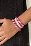 Taking Care Of Business - Pink Bracelet - Paparazzi Accessories Bracelet Bedazzle Me Pretty Mobile Fashion Boutique