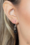 Talisman Trendsetter - Black Necklace - Paparazzi Accessories Necklace Bedazzle Me Pretty Mobile Fashion Boutique