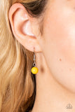 Talisman Trendsetter - Yellow Necklace - Paparazzi Accessories Necklace Bedazzle Me Pretty Mobile Fashion Boutique