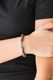 Talk Some SENSEI - Black Bracelet - Paparazzi Accessories Bracelet Bedazzle Me Pretty Mobile Fashion Boutique