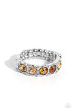 Taming Twilight - Brown Ring - Paparazzi Accessories Ring Bedazzle Me Pretty Mobile Fashion Boutique