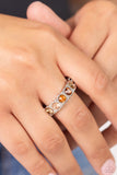 Taming Twilight - Brown Ring - Paparazzi Accessories Ring Bedazzle Me Pretty Mobile Fashion Boutique