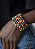 Tanning in Tanzania - Multi Bracelet - Paparazzi Accessories Bracelet Bedazzle Me Pretty Mobile Fashion Boutique