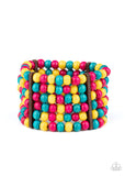 Tanning in Tanzania - Multi Bracelet - Paparazzi Accessories Bracelet Bedazzle Me Pretty Mobile Fashion Boutique