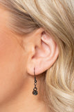 Tassel Tabloid - Black Necklace - Paparazzi Accessories Necklace Bedazzle Me Pretty Mobile Fashion Boutique