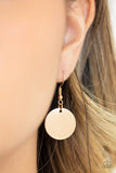 Tassel Temptation - Gold Necklace - Paparazzi Accessories Necklace Bedazzle Me Pretty Mobile Fashion Boutique