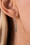 Tasteful Triangles - Silver Necklace - Paparazzi Accessories Necklace Bedazzle Me Pretty Mobile Fashion Boutique