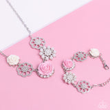 Tea Party Favors - Pink Necklace - Paparazzi Accessories Necklace Bedazzle Me Pretty Mobile Fashion Boutique