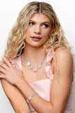 Tea Party Theme - Pink Bracelet - Paparazzi Accessories Bracelet Bedazzle Me Pretty Mobile Fashion Boutique
