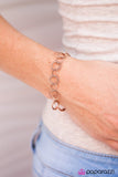 Team RINGLEADER - Copper Bracelet - Paparazzi Accessories Bracelet Bedazzle Me Pretty Mobile Fashion Boutique