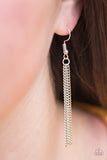 Teardrop Treasure - White Necklace - Paparazzi Accessories Necklace Bedazzle Me Pretty Mobile Fashion Boutique