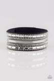 Teasingly Tomboy - Blue Bracelet - Paparazzi Accessories Bracelet Bedazzle Me Pretty Mobile Fashion Boutique