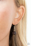 Ten Out of TENACIOUS - Black Necklace - Paparazzi Accessories Necklace Bedazzle Me Pretty Mobile Fashion Boutique