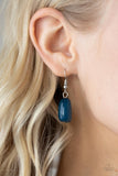 Tenaciously Tangy - Blue Necklace - Paparazzi Accessories Necklace Bedazzle Me Pretty Mobile Fashion Boutique