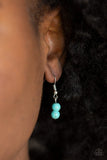Terra Takeover - Blue Necklace - Paparazzi Accessories Necklace Bedazzle Me Pretty Mobile Fashion Boutique