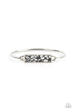 Terrazzo Tarot - Black Bracelet - Paparazzi Accessories Bracelet Bedazzle Me Pretty Mobile Fashion Boutique