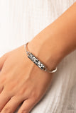 Terrazzo Tarot - Black Bracelet - Paparazzi Accessories Bracelet Bedazzle Me Pretty Mobile Fashion Boutique