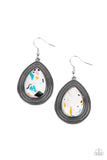 Terrazzo Tundra - Multi Earrings - Paparazzi Accessories Earrings Bedazzle Me Pretty Mobile Fashion Boutique