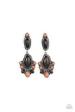 Terrestrial Talisman - Multi Post Earrings - Paparazzi Accessories Post Earrings Bedazzle Me Pretty Mobile Fashion Boutique