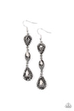 Test of TIMELESS - Silver Earrings - Paparazzi Accessories Earrings Bedazzle Me Pretty Mobile Fashion Boutique