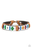 Textile Trendsetter - Multi Bracelet - Paparazzi Accessories Bracelet Bedazzle Me Pretty Mobile Fashion Boutique