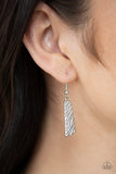 Texture Tigress - Silver Necklace - Paparazzi Accessories Necklace Bedazzle Me Pretty Mobile Fashion Boutique
