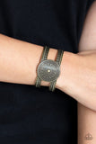 Texture Trade - Brass Bracelet - Paparazzi Accessories Bracelet Bedazzle Me Pretty Mobile Fashion Boutique