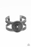 Texture Trade - Silver Bracelet - Paparazzi Accessories Bracelet Bedazzle Me Pretty Mobile Fashion Boutique