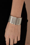 Thai Terrariums - Silver Bracelet - Paparazzi Accessories Bracelet Bedazzle Me Pretty Mobile Fashion Boutique