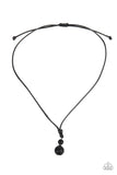 Thai Theory - Black Necklace - Paparazzi Accessories Necklace Bedazzle Me Pretty Mobile Fashion Boutique