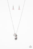 Thats My Mom - Pink Necklace - Paparazzi Accessories Necklace Bedazzle Me Pretty Mobile Fashion Boutique-MOM