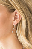 Thats TERRA-ific! - White Necklace - Paparazzi Accessories Necklace Bedazzle Me Pretty Mobile Fashion Boutique