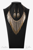 The Amber - 2021 Zi Collection Necklace - Paparazzi Accessories Bedazzle Me Pretty Mobile Fashion Boutique