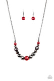 The Big-Leaguer - Multi Necklace - Paparazzi Accessories Necklace Bedazzle Me Pretty Mobile Fashion Boutique