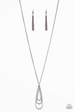 The Big Three - Black Necklace - Paparazzi Accessories Necklace Bedazzle Me Pretty Mobile Fashion Boutique