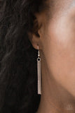 The Big Three - Silver Necklace - Paparazzi Accessories Necklace Bedazzle Me Pretty Mobile Fashion Boutique