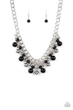 The Bride To BEAD - Black Necklace - Paparazzi Accessories Necklace Bedazzle Me Pretty Mobile Fashion Boutique