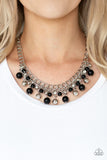 The Bride To BEAD - Black Necklace - Paparazzi Accessories Necklace Bedazzle Me Pretty Mobile Fashion Boutique