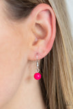 The Bride To BEAD - Pink Necklace - Paparazzi Accessories Necklace Bedazzle Me Pretty Mobile Fashion Boutique