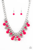 The Bride To BEAD - Pink Necklace - Paparazzi Accessories Necklace Bedazzle Me Pretty Mobile Fashion Boutique